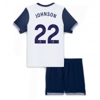 Maglia Calcio Tottenham Hotspur Brennan Johnson #22 Prima Divisa Bambino 2024-25 Manica Corta (+ pantaloncini)